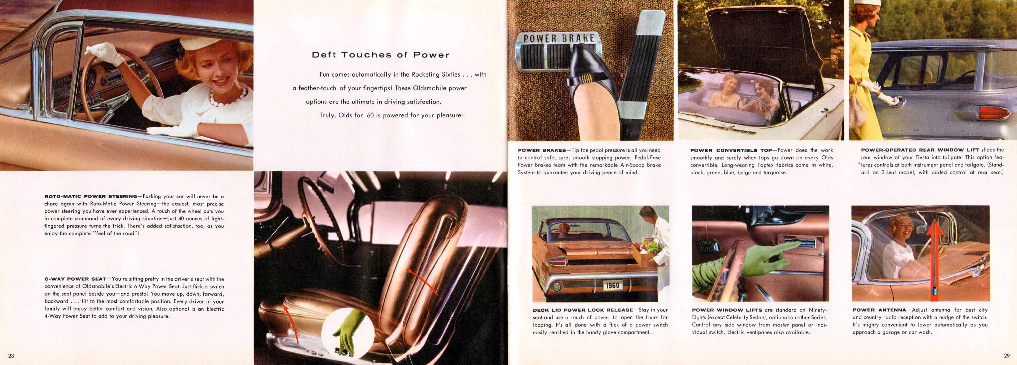1960 Oldsmobile Motor Cars Brochure Page 8